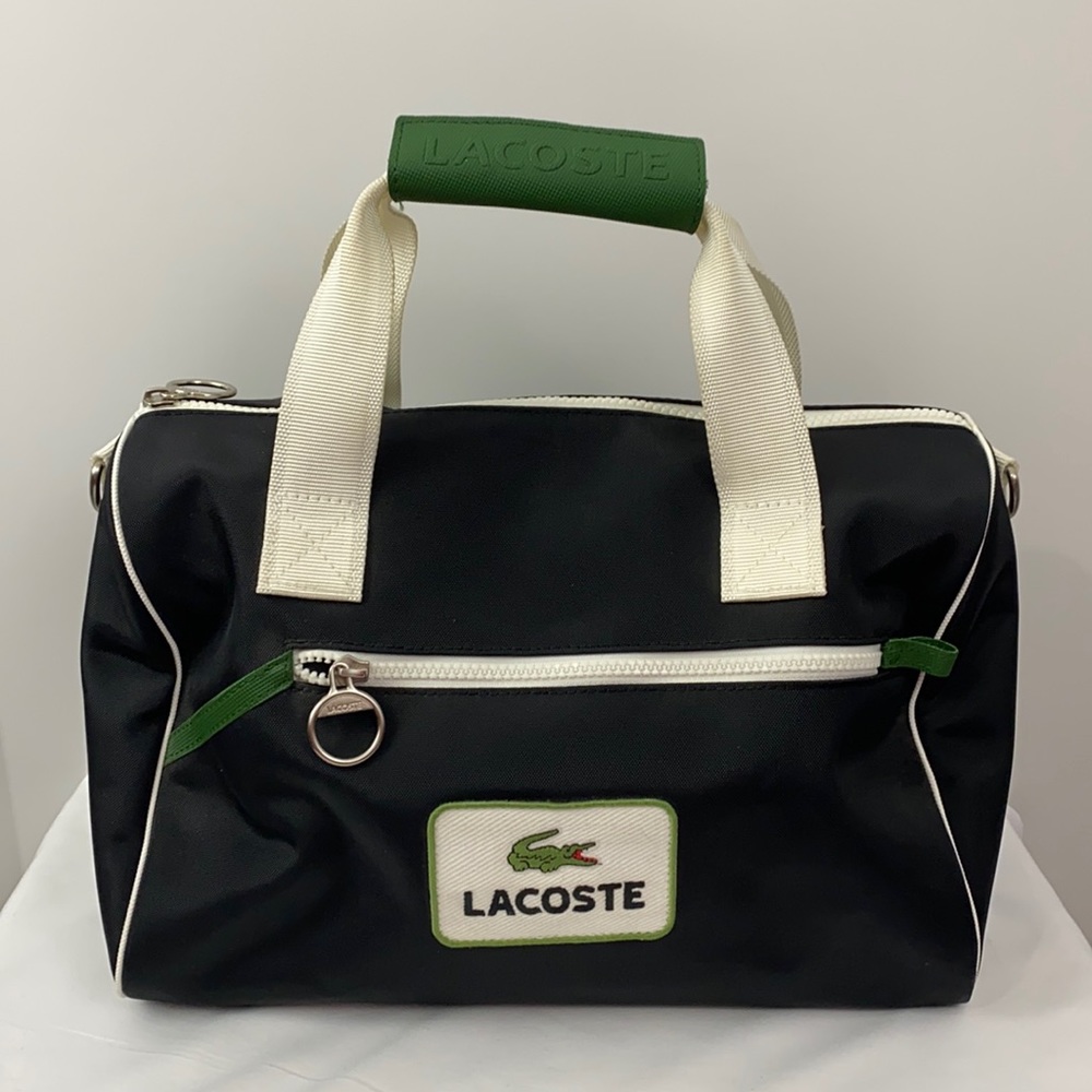 ❤️ LACOSTE 13”x 10” TRAVEL/ DUFFEL BAG